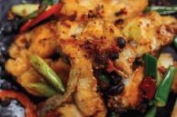 Fried Fish Fillet — Chinese dish at Pokhara Chinese Restaurant